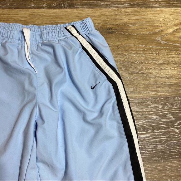 NIKE GIRL'S ATHLETIC PANTS, BLUE - Picture 5 of 10